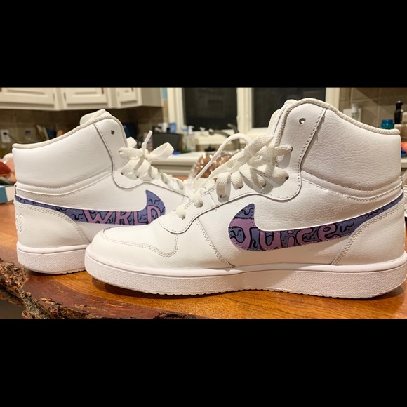 Juice WRLD Nike Ebernon AirForce 1s - Picture 3 of 5